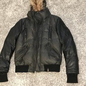 RUDSAK DEAKON DOWN BOMBER WITH REMOVABLE FUR